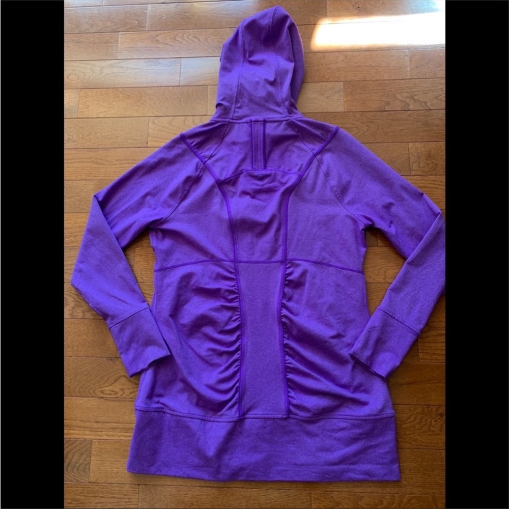 💜ATHLETA RISHI HOODED JACKET-PURPLE-S💜 - Picture 5 of 8